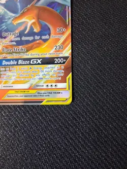Pokemon TCG Reshiram & Charizard GX 20/214 Tag Team Ultra Rare NM Condition - Image 4