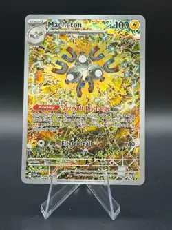 Magneton 159 Black Star Promo Illustration Rare Sv08: Surging Sparks NM - Image 1