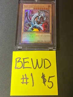 Blue Eyes White Dragon LCKC-EN001 Yu Gi Oh - Image 5