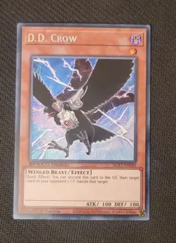 Yu-Gi-Oh! D.D. Crow Speed Duel Secret Rare NM Duelist Of Shadow SGX3-ENF10 - Image 1