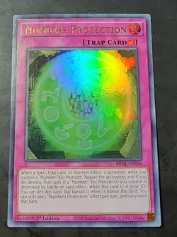 Yugioh Numbers Protection BROL-EN056 Ultra Rare 1st Edition - Image 1