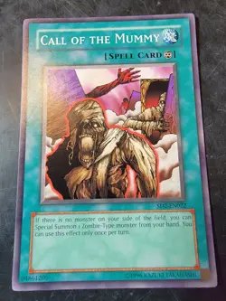Yugioh Call Of The Mummy SD2-EN022 Common Unlimited - Image 1
