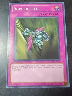 Yugioh Rope of Life 5DS3-EN033 Common 1st Edition - Image 1