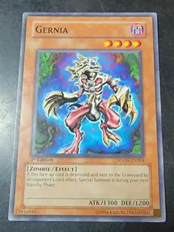 Yugioh Gernia SDZW-EN004 Common 1st Edition - Image 1