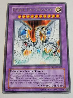 Yugioh Cyber End Dragon DP04-EN012 Rare Unlimited - Image 1
