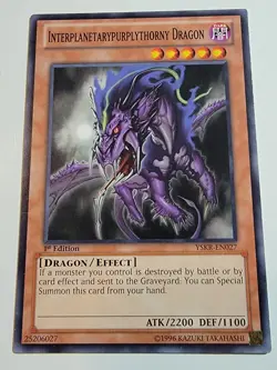 Interplanetarypurplythorny Dragon - YSKR-EN027 Common 1st Edition Yugioh - Image 1