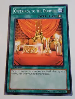 Offerings to the Doomed YSKR-EN033 Common 1st Edition Yugioh - Image 1