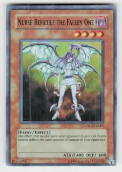 PS2 Yugioh GX The Beginning of Destiny #GX05-EN001 Nurse Reficule the Fallen One - Image 1