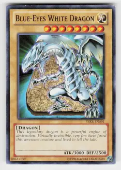 Starter Deck: Kaiba Reloaded #YSKR-EN001 Blue-Eyes White Dragon - Image 1