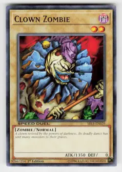 Speed Duel: Arena of Lost Souls #SBLS-EN029 Clown Zombie - Image 1