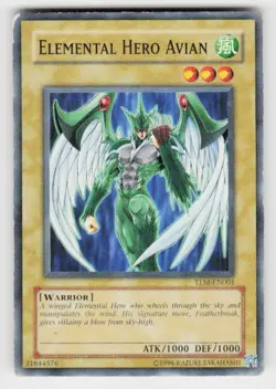 The Lost Millennium #TLM-EN001 Elemental Hero Avian - Image 1