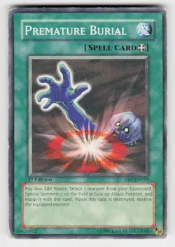 Starter Deck 2006 #YSD-EN023 Premature Burial 1st Edition - Image 1