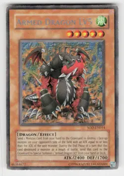 Soul of the Duelist #SOD-EN014 Armed Dragon LV5 - Image 1