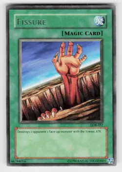 The Legend of Blue Eyes White Dragon #LOB-057 Fissure - Image 1