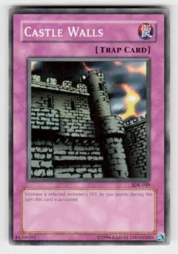 Starter Deck: Kaiba #SDK-049 Castle Walls - Image 1