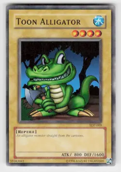 Starter Deck: Pegasus #SDP-009 Toon Alligator - Image 1