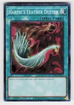 Egyptian God Deck: Slifer the Sky Dragon #EGS1-EN022 Harpie's Feather Duster - Image 1