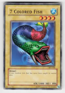 Starter Deck: Joey #SDJ-008 7 Colored Fish - Image 1