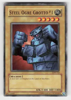 The Legend of Blue Eyes White Dragon #LOB-112 Steel Ogre Grotto #1 - Image 1