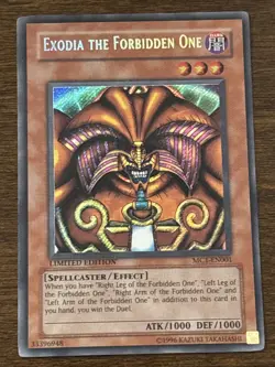 Exodia the Forbidden One MC1-EN001 Master Collection Volume 1 Limited Secret LP - Image 1