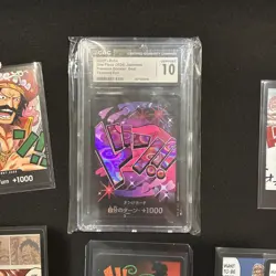 One piece dawn cards plus CGC meant 10 Don Rijiu - Image 3