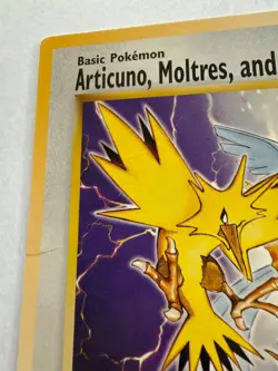 Pokemon Promo Articuno Moltres Zapdos Jumbo Oversized Card - Image 3