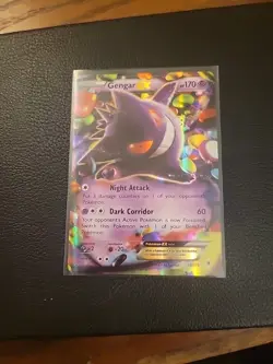 Gengar EX 34/119 - XY Phantom Forces Pokemon Card - Image 1