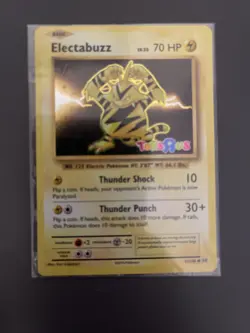 Pokemon Card Electabuzz 41/108 Evolutions Holo TOYs R Us Promo SEALED - Image 1