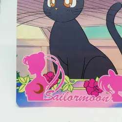 379 Luna Sailor Moon Card AMADA Super NAKAYOSHI Magazine 1995 JAPAN - Image 4