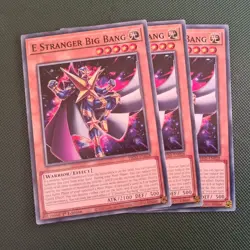 x3 PHNI-EN028 E Stranger Big Bang : Common Card : 1st Edition : YuGiOh Playset - Image 1