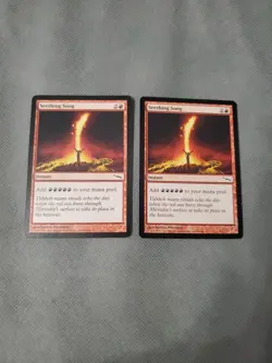 MTG ~ 2x ~ Seething Song ~ MRD Mirrodin ~ #104 ~ 2003 English ~ MP - Image 1