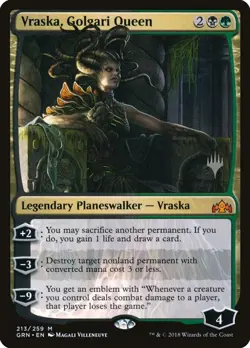 Vraska, Golgari Queen - Promo Pack: Theros Beyond Death (PPTHB) NM Never Played - Image 1