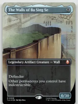 The Walls of Ba Sing Se (Borderless) M Foil Avatar: The Last Airbender 329 NM - Image 1