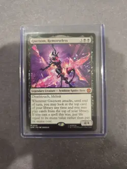 Gwenom Remorseless 0256 Regular ( Extended Art ) 0256 Marvel Spider-Man MTG - Image 1