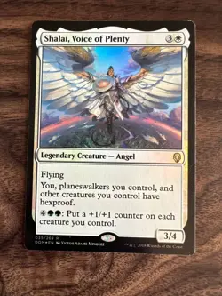 Shalai, Voice of Plenty - Dominaria - LP Foil - MTG - Image 1