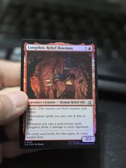 MTG - Avatar: The Last Airbender - Longshot, Rebel Bowman -mint - Foil - Image 1
