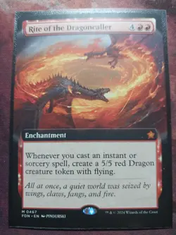 Rite of the Dragoncaller (Extended Art) Foundations Regular - Image 1