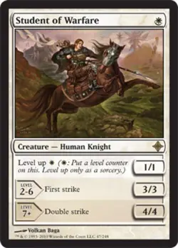 Student of Warfare - Rise of the Eldrazi #047/248 MTG Magic The Gathering - Image 1