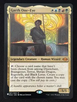 1x MTG Garth One-Eye - The List Reprints (LIST) (MH2) #197 - Magic the Gathering - Image 1