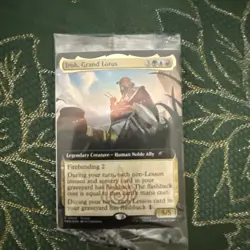 Iron, Grand Lotus Extended Art Foil Box Lunch Promo 0002 MTG Sealed New - Image 1