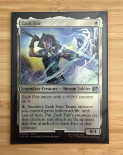 Magic the Gathering: Zack Fair Final Fantasy Foil NM - Image 1
