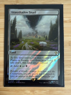 MTG: Shineshadow Snarl (Surge Foil) Commander: Final Fantasy Surge Foil NM - Image 1