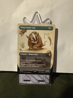 Badgermole Cub (Borderless) #326 MTG Avatar Regular Mythic - Image 1