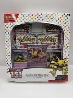 Pokemon TCG: Scarlet & Violet-151 Collection-Alakazam ex NEW SEALED - Image 1