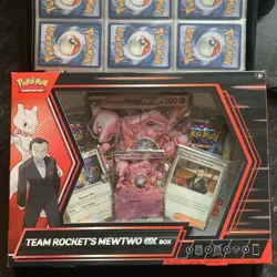 Pokemon Destined Rivals Team Rockets Mewtwo EX Box Factory Sealed Mint Condition - Image 1
