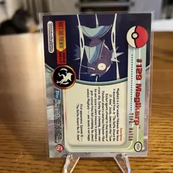 2000 Topps Pokemon TV Animation Edition Series 3 NonHolo 129 Magikarp Blue Label - Image 2