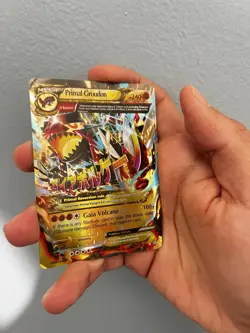 Pokemon Primal Groudon EX Primal Groudon EX (Omega) 86/160 XY-Primal - Image 1