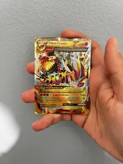 Pokemon Primal Groudon EX Primal Groudon EX (Omega) 86/160 XY-Primal - Image 2