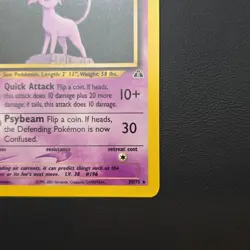 Espeon 2001 Pokemon Neo Discovery 20/75 Non-Holo Rare MP/LP WotC - Image 4