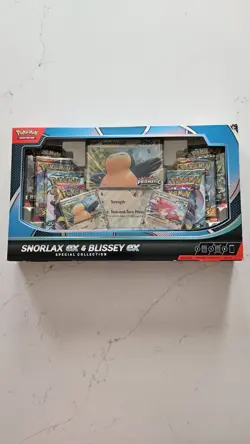 Pokemon TCG Snorlax Ex And Blissey Ex Special Collection Walmart Exclusive NEW - Image 1